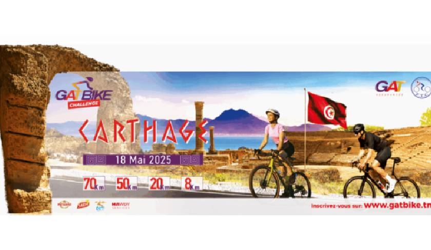 GATBIKE 2025 : Le grand rendez-vous sportif, culturel, cologique et solidaire au cur de Carthage
